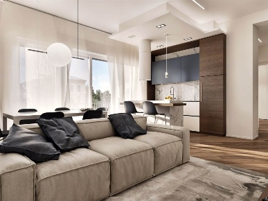 Foto Appartamento in via D'Alzano, Bergamo Stazione di 65 m² con 2 locali