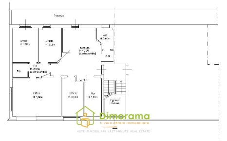 Foto Ufficio in Via Francesco Petrarca  27, Calenzano Centro di 122 m²