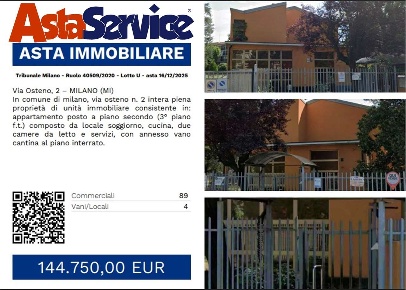 Foto Appartamento in Via Osteno 2, Milano San Carlo di 89 m² con 4 locali