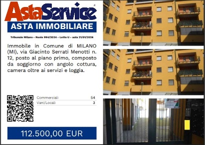Foto Appartamento in Via giacinto serrati menotti 12, Milano Ponte Lambro