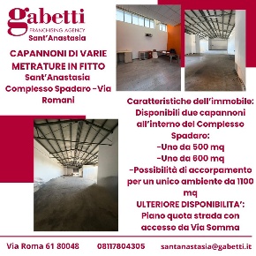 Foto Capannone industriale in Via Romani snc, Sant'Anastasia di 1100 m²