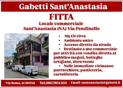 Foto Attività commerciale in Via Pendinello SNC, Sant'Anastasia Centro
