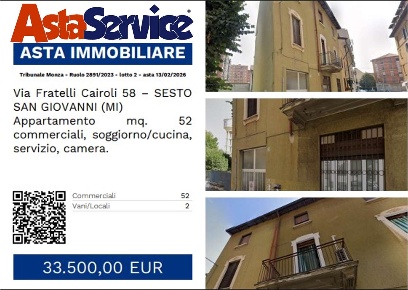 Foto Appartamento in via Fratelli Cairoli 58, Sesto San Giovanni Centro