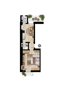 Foto Appartamento in Via Monte Rosa, Torino Barriera di Milano di 48 m²