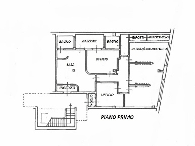 Foto Ufficio in Viale Aurelio Zonghi, Fabriano Centro di 140 m² in vendita