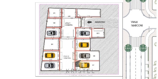 Foto Box in VIA GUGLIELMO MARCONI, Pescara Porta Nuova di 26 m² in vendita