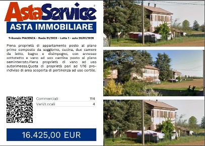 Foto Appartamento in Frazione CIRIANO MOLA 131, Carpaneto Piacentino