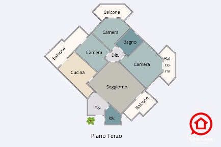 Foto Appartamento in Via Kennedy 16, Gambettola di 148 m² con 4 locali