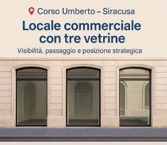 Foto Locale commerciale in corso umberto  48, Siracusa Umberto - Ermocrate
