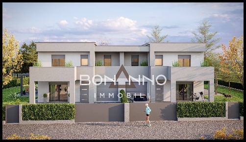 Foto Villa bifamiliare in Via Don Orione, Trebaseleghe Centro di 180 m²