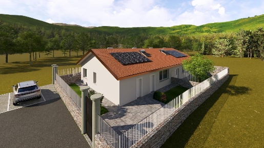 Foto Villa bifamiliare a Capannori Segromigno - San Colombano di 100 m²