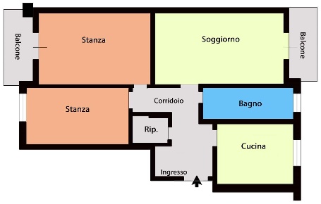 Foto Appartamento in Via della Visitazione 80, Bolzano Europa - Novacella