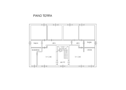 Foto Appartamento in Via Rose di Sotto 36, Brescia Primo Maggio di 166 m²