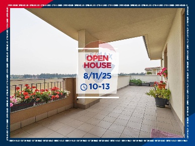 Foto Attico in Via Unità d'Italia, Pozzo d'Adda di 140 m² con 4 locali