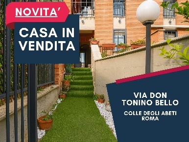 Foto Villa a schiera a Roma Ponte di Nona di 120 m² con 5 locali in vendita
