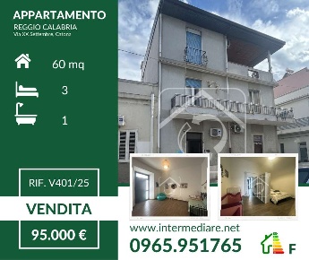 Foto Appartamento in VIA XX SETTEMBRE 30, Reggio di Calabria di 59 m²