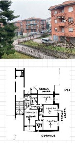 Foto Appartamento in Via Cavour, Inzago Centro di 91 m² con 4 locali