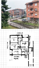 Foto Appartamento in Via MEDA, Inzago Centro di 92 m² con 4 locali