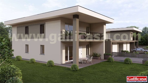 Foto Villa bifamiliare in Via Capitanio 14, Castelcovati di 130 m²