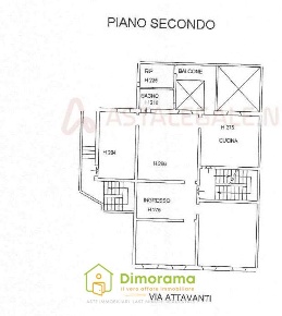 Foto Appartamento in Via Attavanti 7, Castelfiorentino Centro di 122 m²