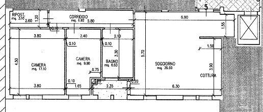 Foto Appartamento a Oderzo di 100 m² con 3 locali in vendita