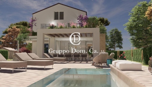Foto Villa unifamiliare a Forte dei Marmi Centro di 211 m² con 8 locali