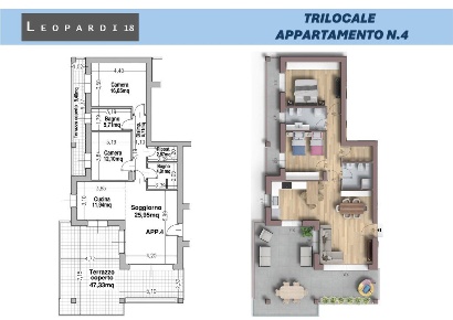 Foto Appartamento a Parabiago Centro di 107 m² con 3 locali in vendita