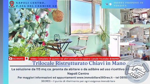 Foto Appartamento in Piazza Masaniello, Napoli Mercato di 116 m² in vendita