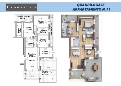 Foto Appartamento a Parabiago Centro di 133 m² con 4 locali in vendita