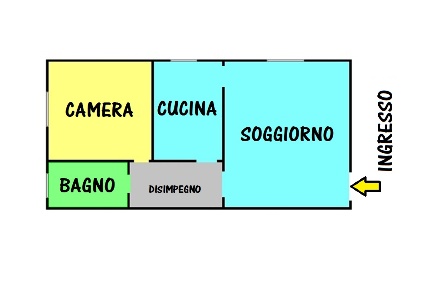 Foto Appartamento in Via Ravenna, Bologna Mazzini - Fossolo di 64 m²