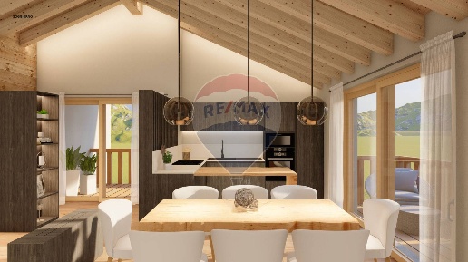 Foto Attico in Via Monte Civetta, Val di Zoldo Mareson Pecol di 159 m²