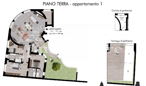 Foto Appartamento a Pisa San Francesco di 211 m² con 5 locali in vendita