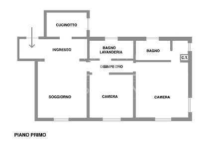 Foto Appartamento in ad.ze via Andreoli, Modena Viali di 110 m² in vendita