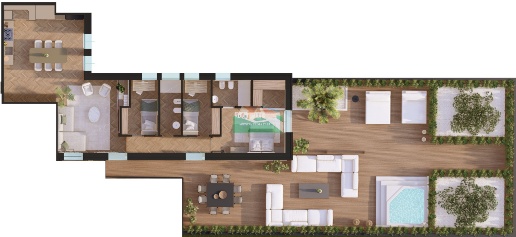 Foto Appartamento in Viale degli Aironi, Ravenna di 155 m² con 4 locali