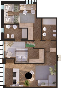 Foto Appartamento in Viale degli Aironi, Ravenna di 95 m² con 3 locali