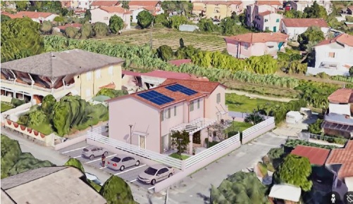 Foto Case semi ndipendenti in Via della Pace, Castelnuovo Magra di 114 m²