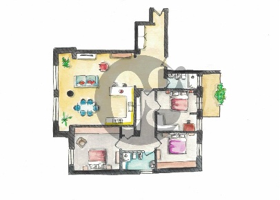 Foto Appartamento in via Solferino, Brescia Solferino - Diaz di 135 m²