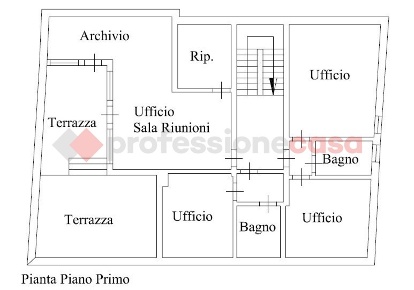 Foto Ufficio in Via LUIGI CADORNA SNC, Monselice Centro di 230 m²