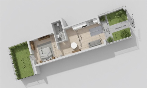 Foto Appartamento a Scandicci Via Pisana di 45 m² con 2 locali in vendita