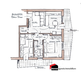 Foto Appartamento a Villaverla Centro di 85 m² con 4 locali in vendita