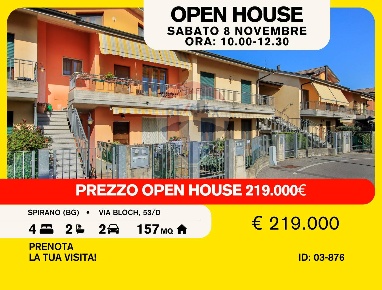 Foto Appartamento a Spirano di 157 m² con 5 locali in vendita