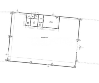 Foto Capannone industriale a Capannori Centro di 500 m² con 1 locali