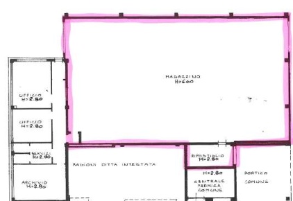 Foto Magazzino a Reggio nell'Emilia di 400 m² con 1 locali in affitto