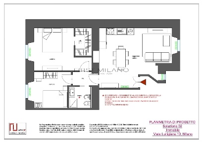 Foto Appartamento in Viale Lunigiana 10, Milano Cascina dei Pomi di 80 m²