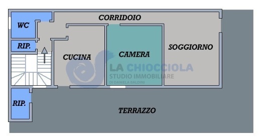 Foto Attico in Via del Pratello, Bologna San Felice di 75 m² con 3 locali