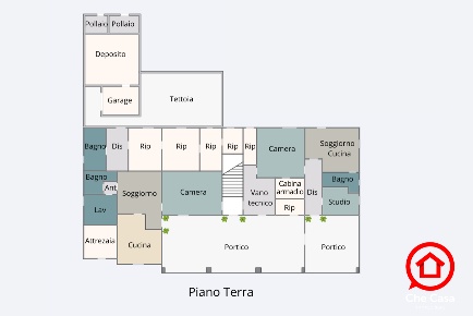 Foto Casale in Via Boscone 6700, Cesena San Martino in Fiume di 330 m²