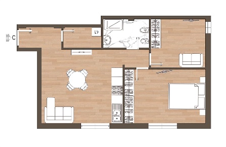 Foto Appartamento a Firenze Gavinana di 60 m² con 3 locali in vendita