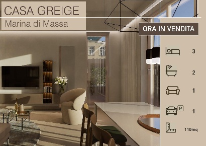 Foto Appartamento a Massa Marina di Massa Centro di 100 m² con 5 locali