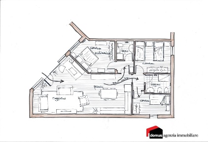 Foto Appartamento a Tonezza del Cimone di 100 m² con 6 locali in vendita