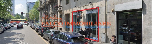 Foto Negozio in Via Poliziano, Milano Sempione di 200 m² con 2 locali